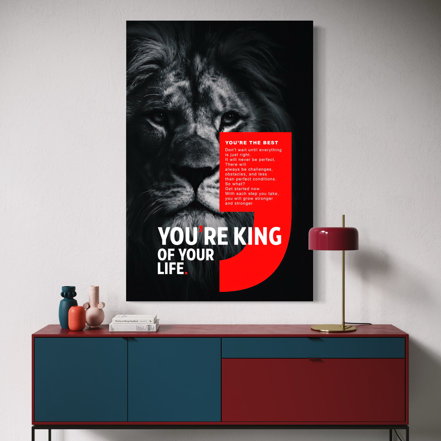Cuadro decorativo canvas You´re King