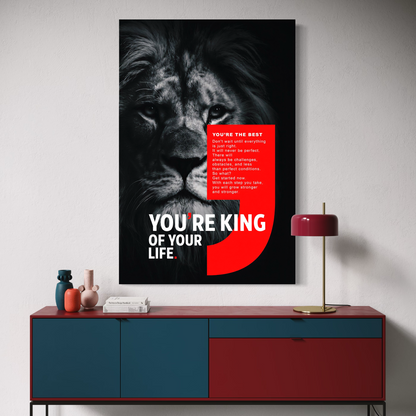 Cuadro decorativo canvas You´re King