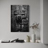 Cuadro decorativo canvas Press to reset the world