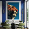 Cuadro decorativo canvas Tigre 022