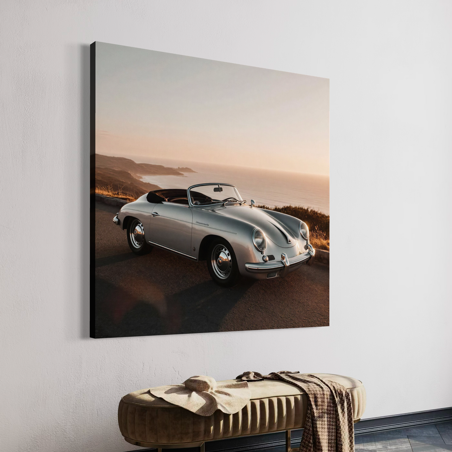 Cuadro decorativo canvas Porsche 356 Speedster