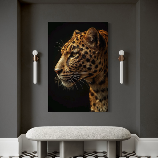 Cuadro decorativo canvas Jaguar 010