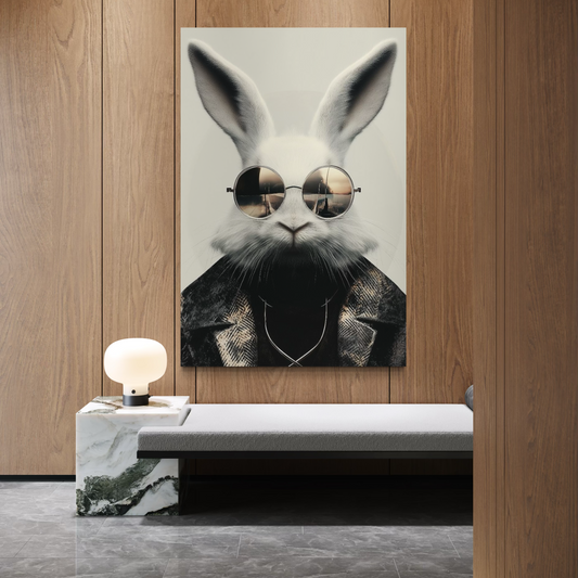 Cuadro decorativo canvas Conejo 014