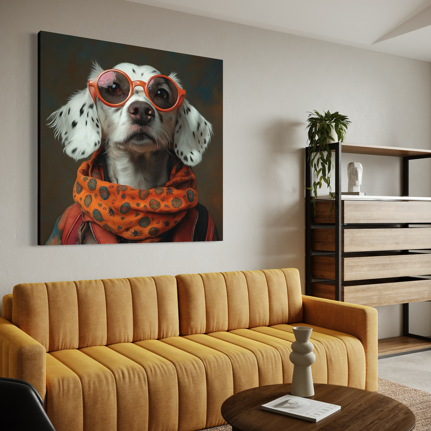 Cuadro decorativo canvas Dalmata 001