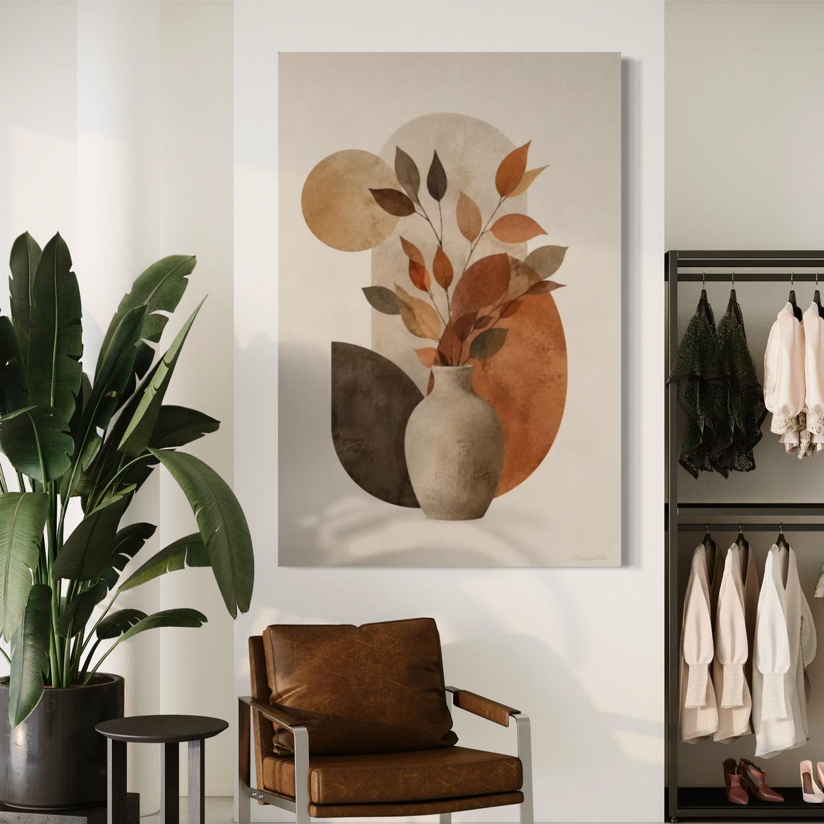 Cuadro decorativo canvas Arte Boho 003