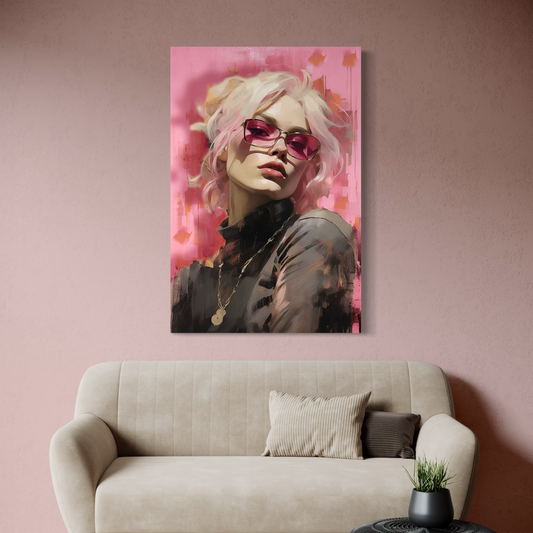 Cuadro decorativo canvas Mujer 061