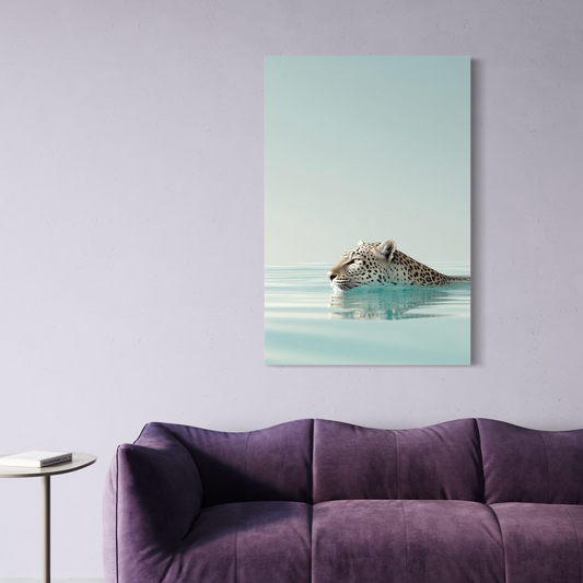 Cuadro decorativo canvas Jaguar 012