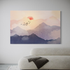 Cuadro decorativo canvas Puesta de sol