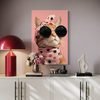 Cuadro decorativo canvas Gato 017