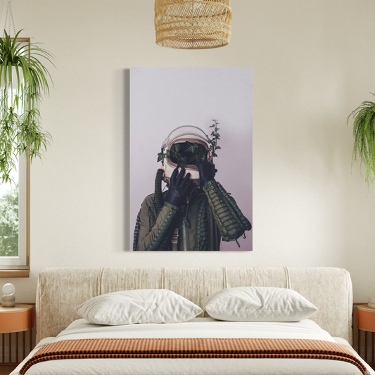 Cuadro decorativo canvas Astronauta 011