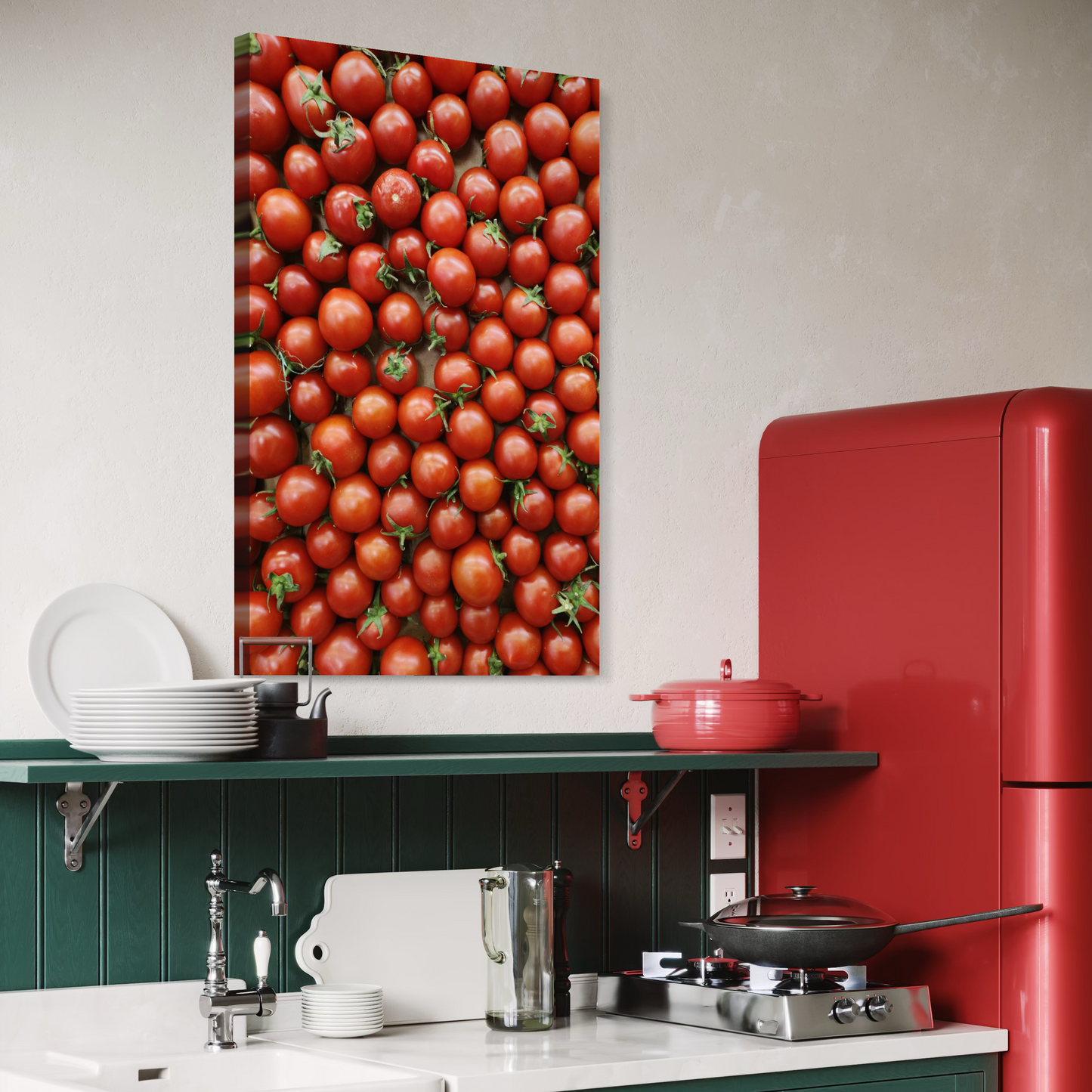 Cuadro decorativo canvas Tomates 001