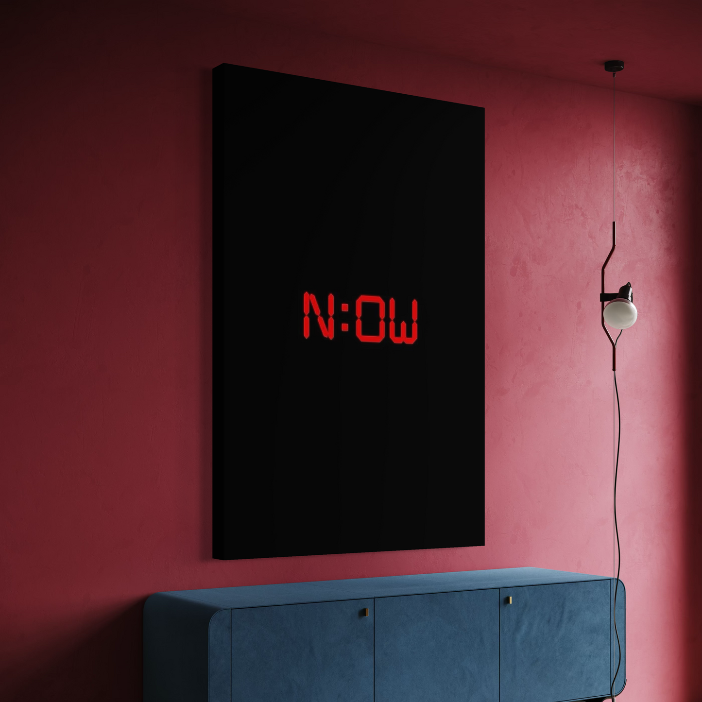 Cuadro decorativo canvas NOW