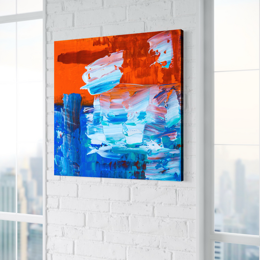 Cuadro decorativo canvas Arte abstracto 075