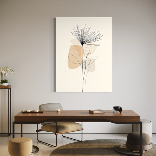 Cuadro decorativo canvas Arte minimalista 007