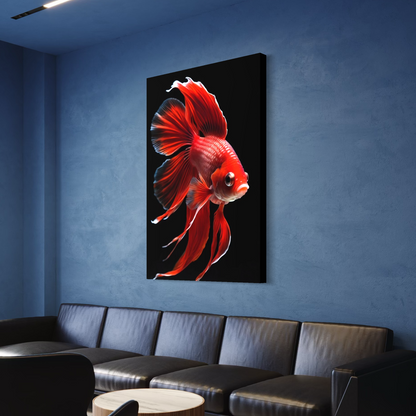 Cuadro decorativo canvas Betta 005