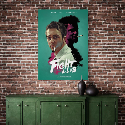 Cuadro decorativo canvas The fight club 005