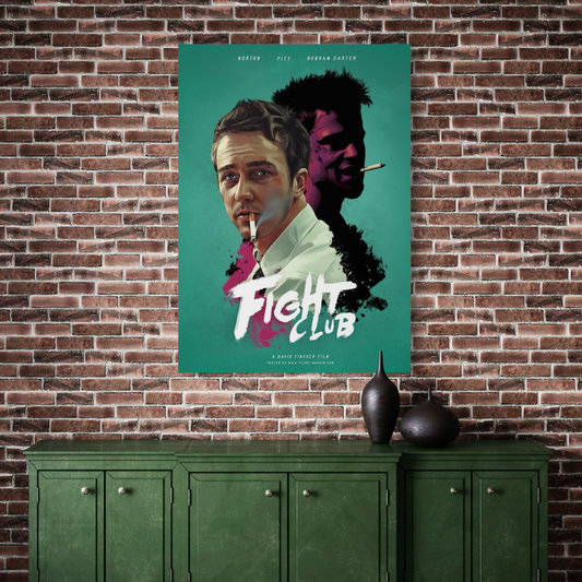Cuadro decorativo canvas The fight club 005