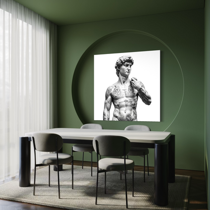 Cuadro decorativo canvas El David 009