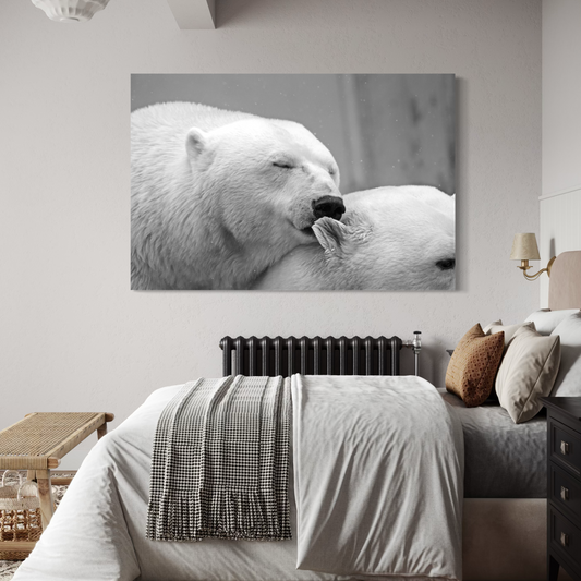 Cuadro decorativo canvas Osos Polares 001