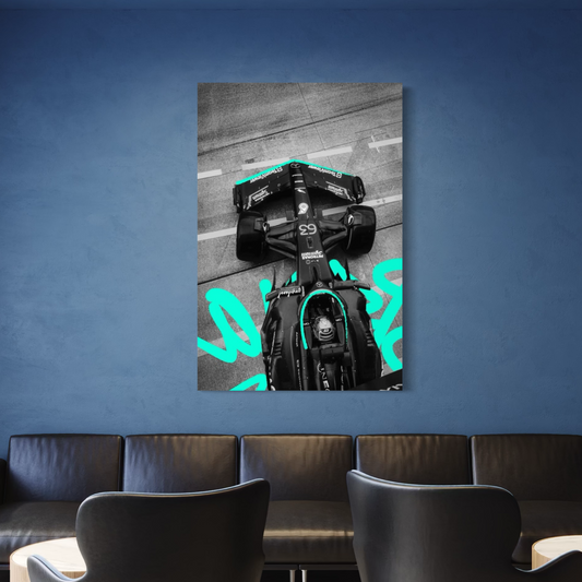 Cuadro decorativo canvas Petronas 002