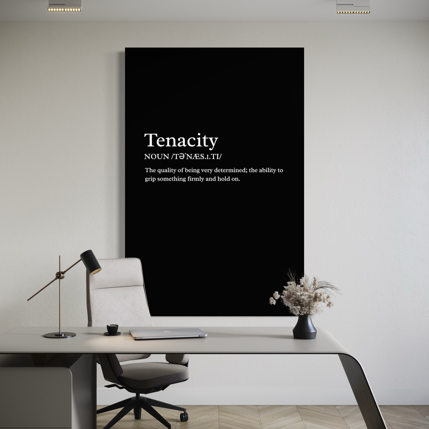 Cuadro decorativo canvas Tenacity