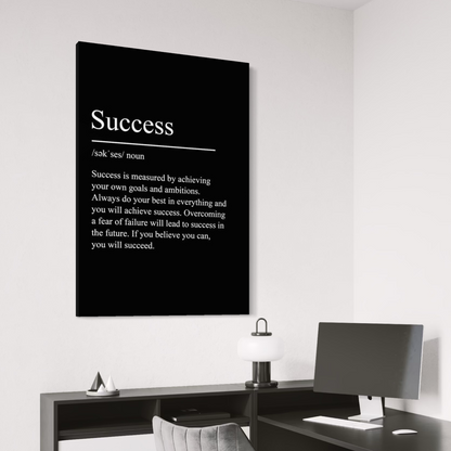 Cuadro decorativo canvas Success