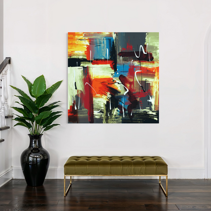 Cuadro decorativo canvas Arte abstracto 085