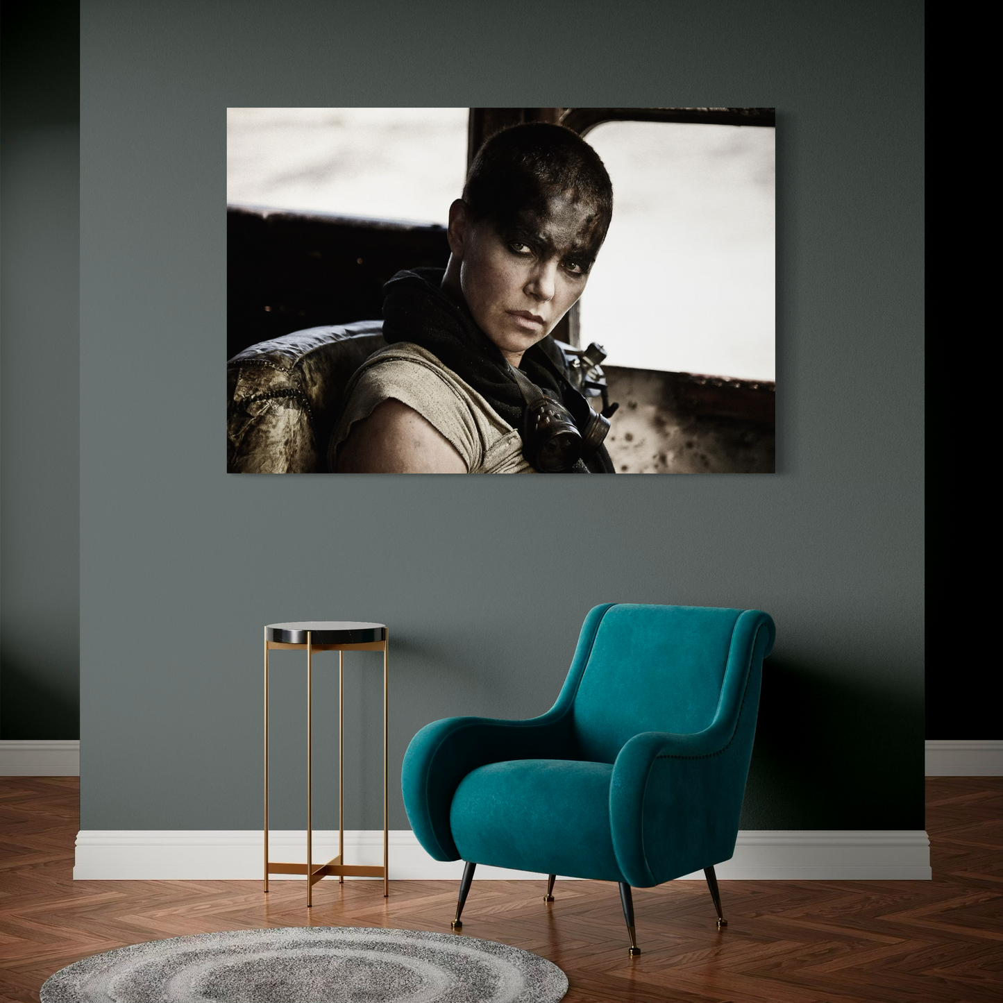 Cuadro decorativo canvas Fury road
