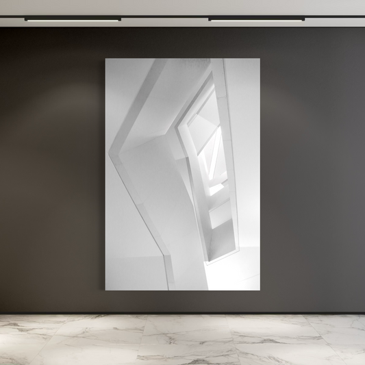 Cuadro decorativo canvas Arquitectura minimalista 008