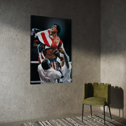 Cuadro decorativo canvas Rocky 004