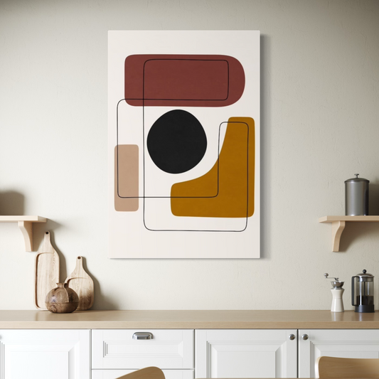Cuadro decorativo canvas Arte minimalista 023