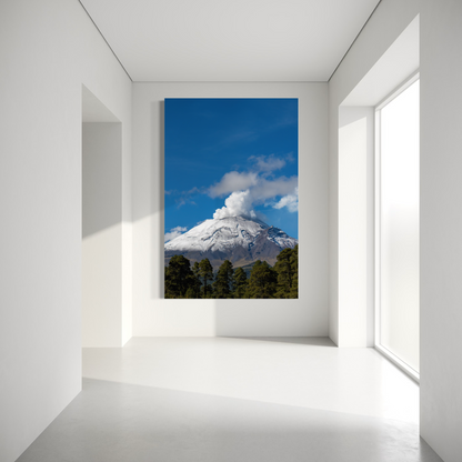 Cuadro decorativo canvas Popocatépetl 004