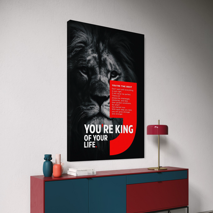 Cuadro decorativo canvas You´re King
