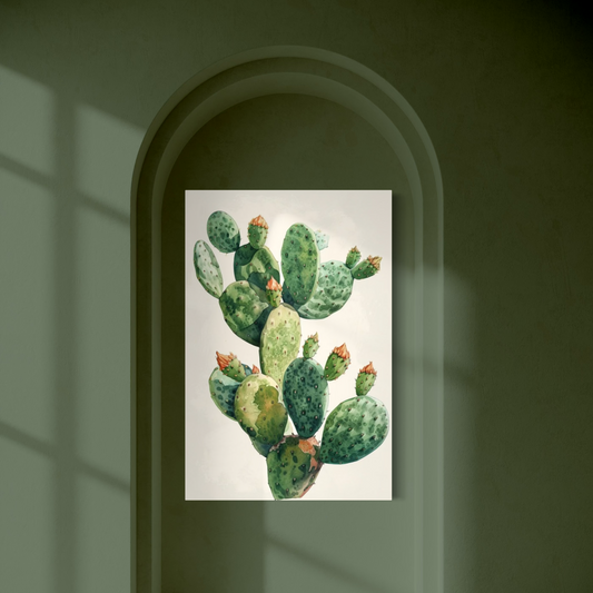 Cuadro decorativo canvas Nopal 001