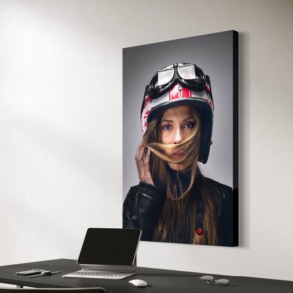 Cuadro decorativo canvas Redline