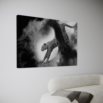 Cuadro decorativo canvas Jaguar 002