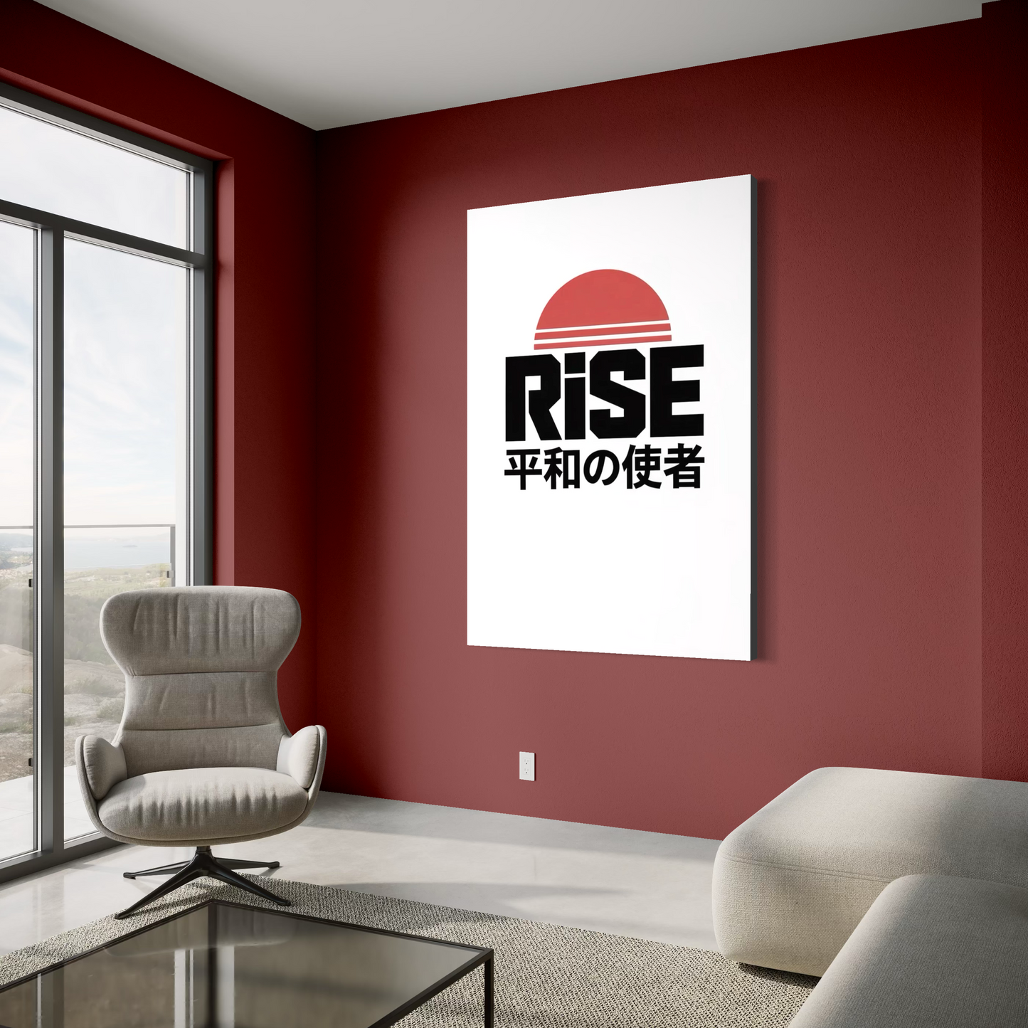 Cuadro decorativo canvas Rise