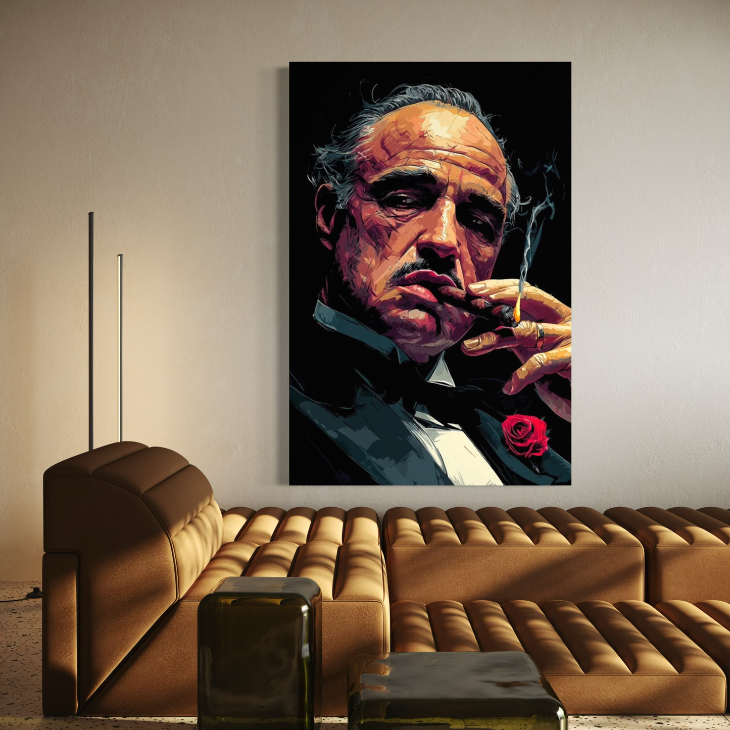 Cuadro decorativo canvas El Padrino 004