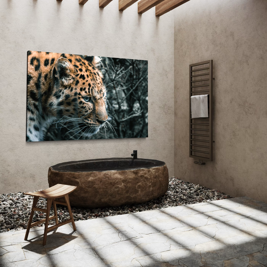 Cuadro decorativo canvas Jaguar 014