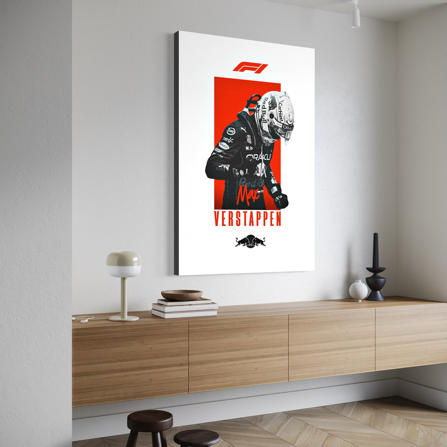 Cuadro decorativo canvas Max Verstappen 002
