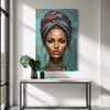 Cuadro decorativo canvas Turquoise Soul