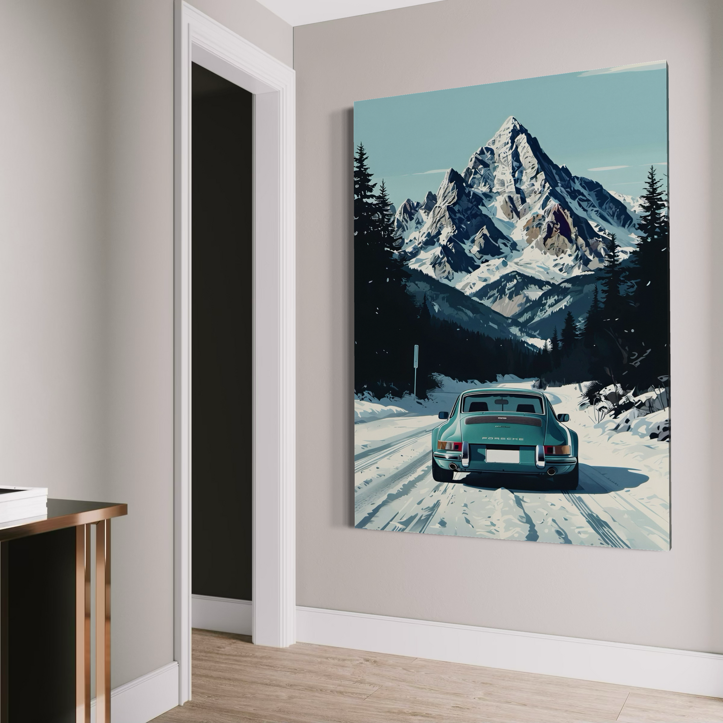 Cuadro decorativo canvas Porsche 012