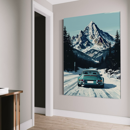 Cuadro decorativo canvas Porsche 012