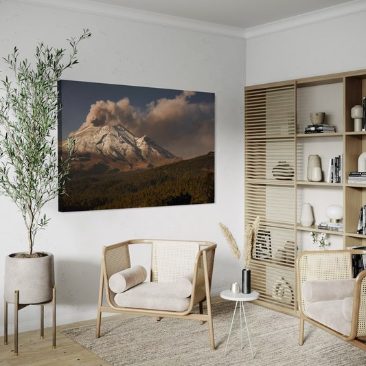 Cuadro decorativo canvas Popocatépetl 002