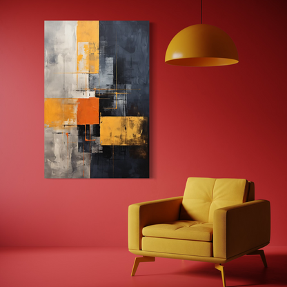 Cuadro decorativo canvas Arte abstracto 123