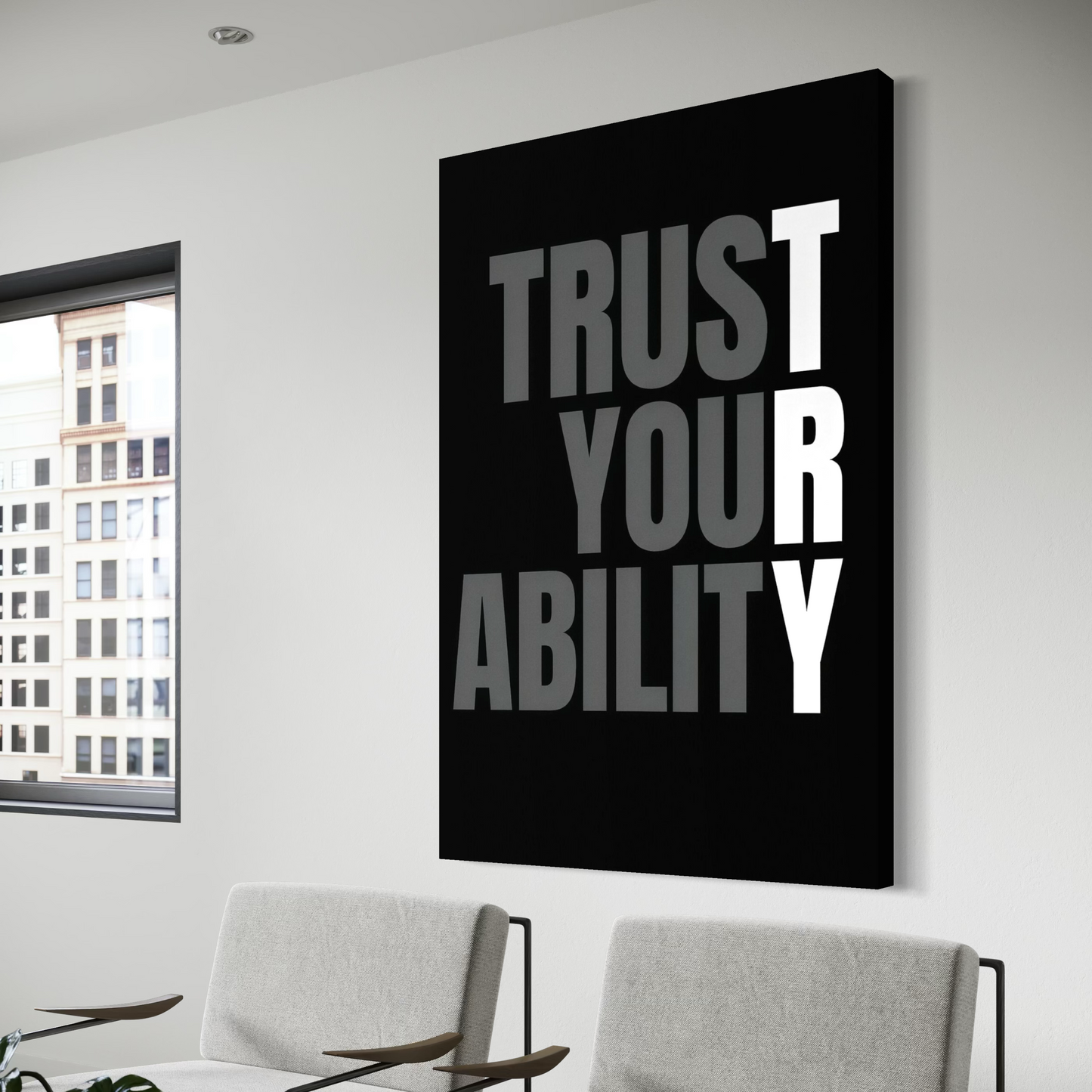 Cuadro decorativo canvas Trust your ability