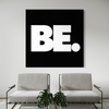 Cuadro decorativo canvas Be.