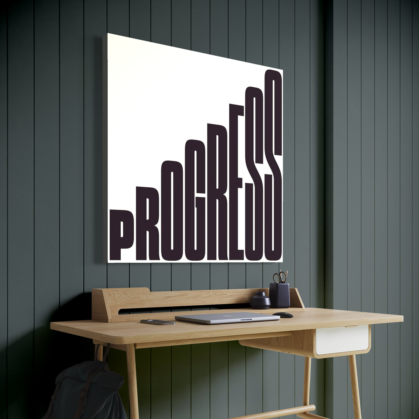 Cuadro decorativo canvas Progress