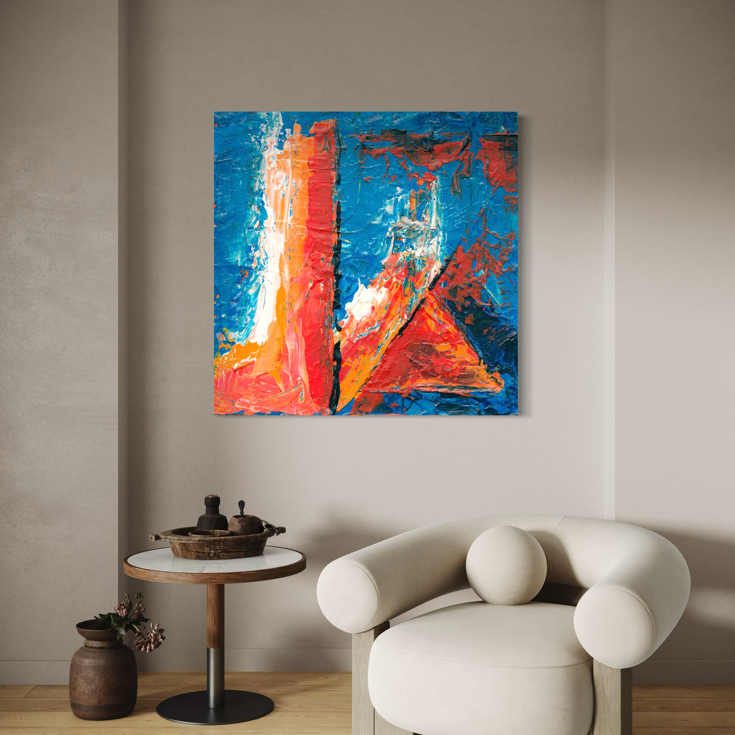 Cuadro decorativo canvas Arte abstracto 107