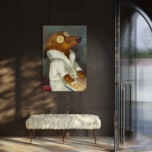 Cuadro decorativo canvas Perro 003